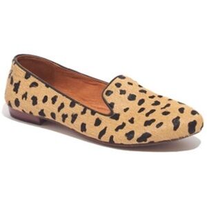 Madewell Calf Hair Teddy Loafers Truffle Size 7